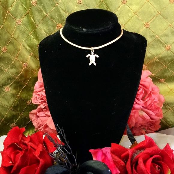 Hand Crafted Jewelry - Cute! Handcrafted turtle necklace